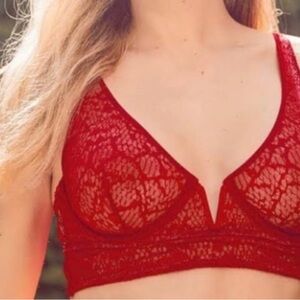 NEW free people Tameeka underwire bralette S